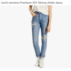 Levi's | Signature 501’s Skinny/Straight Leg Jeans